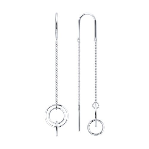 Серьги из серебра 925 пробы