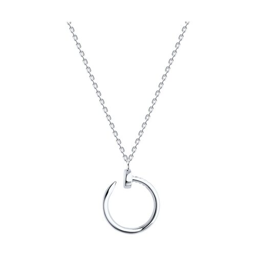 Колье "Гвоздь" из серебра 925 пробы