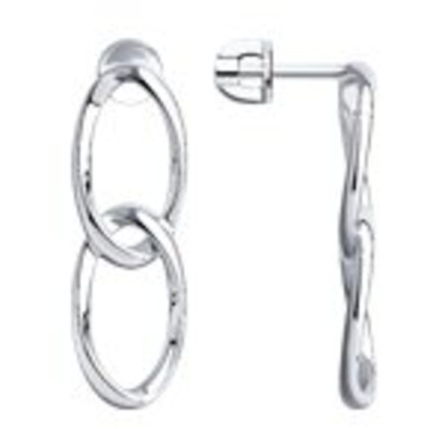 Серьги из серебра 925 пробы
