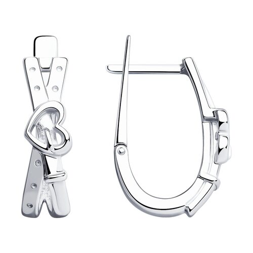 Серьги из серебра 925 пробы