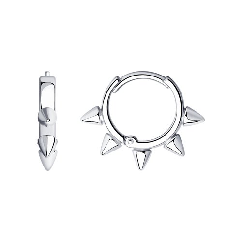 Серьги из серебра 925 пробы