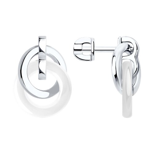 Серьги из серебра 925 пробы