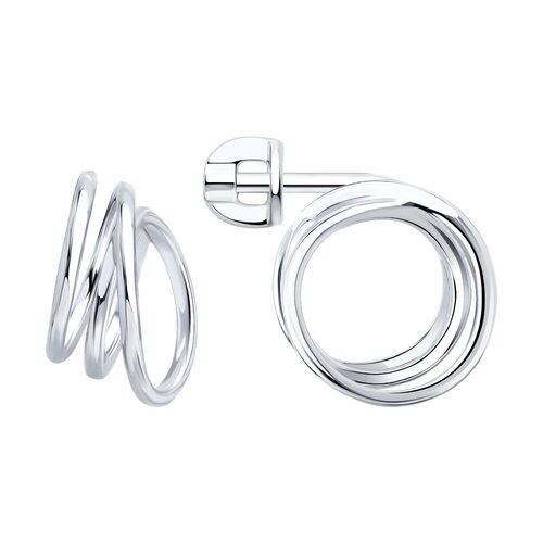 Серьги из серебра 925 пробы