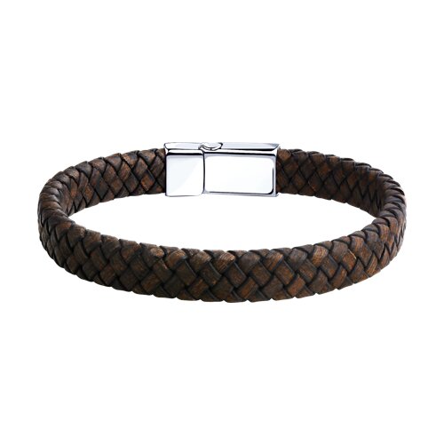 Браслет со вставкой из серебра 925 пробы