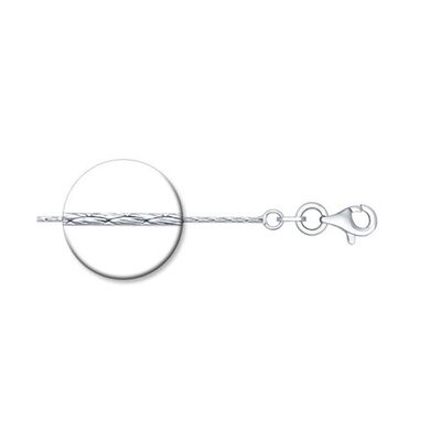 Цепь плетения "Фантазийное" из серебра 925 пробы