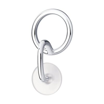 Серьга из серебра 925 пробы