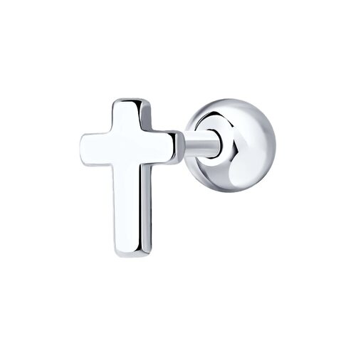 Серьга из серебра 925 пробы