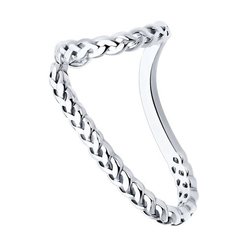 Серьга из серебра 925 пробы