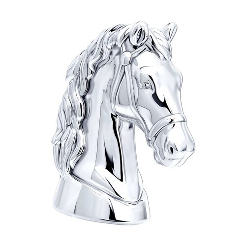Сувенир "Лошадь" из серебра 925 пробы