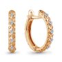 Серьги с бриллиантами из золота 585 пробы арт. 943131к.1