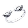 Кольцо "Птицы" из серебра 925 пробы арт. 95-110-01319-1