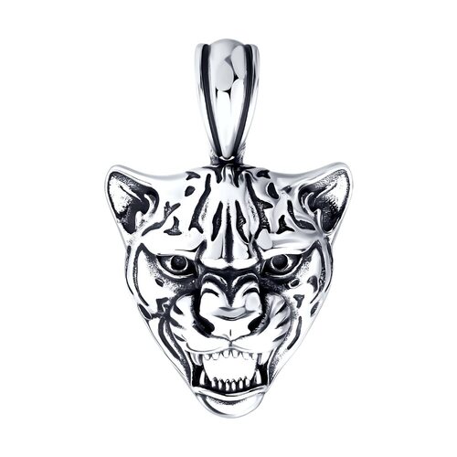 Подвеска "Пантера" из серебра 925 пробы