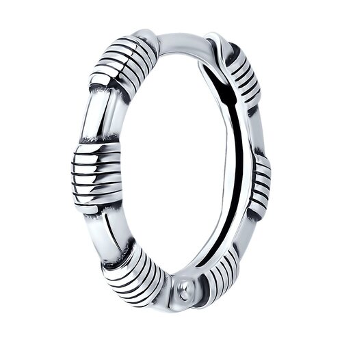 Серьга из серебра 925 пробы