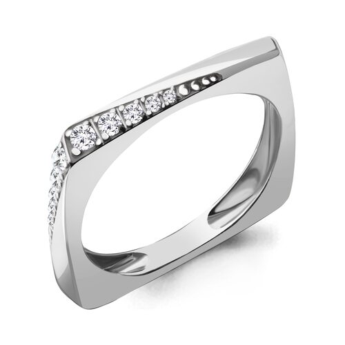 Кольцо с бриллиантами из золота 585 пробы