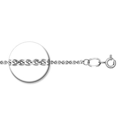 Цепь плетения "Нонна" из серебра 925 пробы