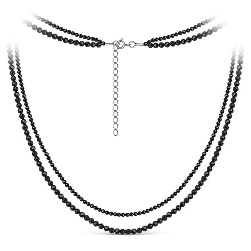 Колье со шпинелью из серебра 925 пробы