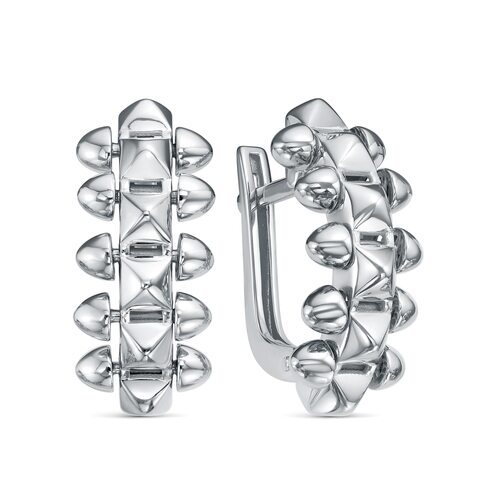 Серьги из белого золота 585 пробы