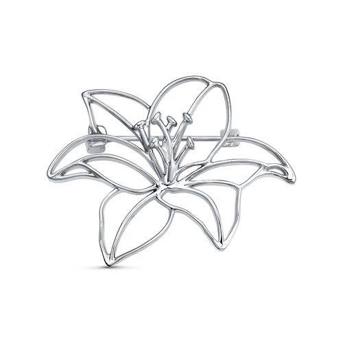 Брошь из серебра 925 пробы