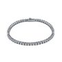 Браслет с фианитами из серебра 925 пробы арт. BT6925_BT_WG