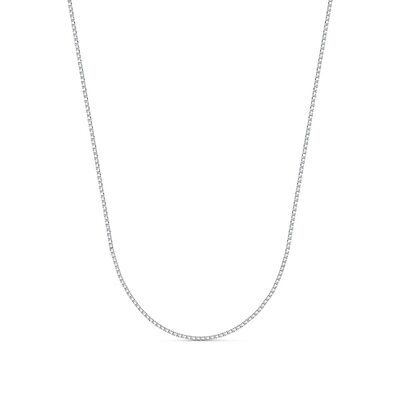 Цепь плетения "Венецианское" из серебра 925 пробы