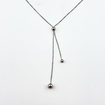 Цепь плетения "Венецианское" из серебра 925 пробы