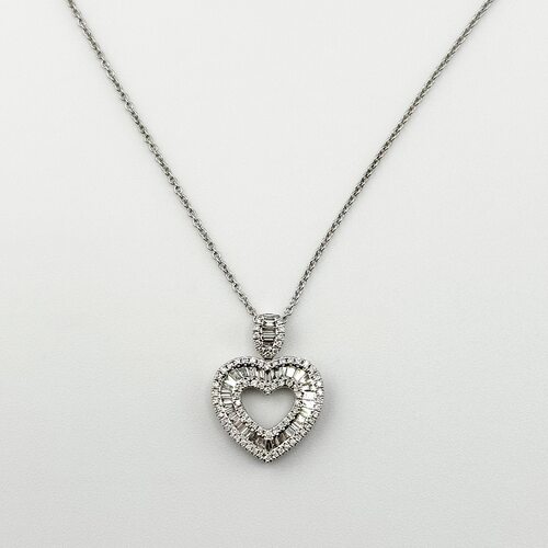 Колье с бриллиантами из золота 585 пробы