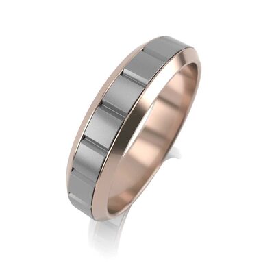 Кольцо обручальное из золота 585 пробы