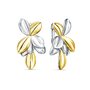 Серьги из серебра 925 пробы с позолотой арт. E31297-BM_SR_WG