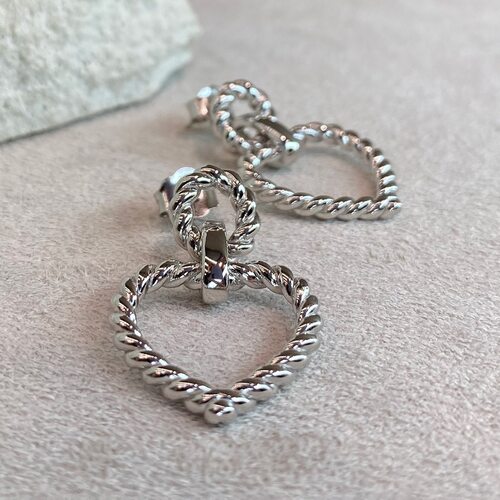 Серьги из серебра 925 пробы