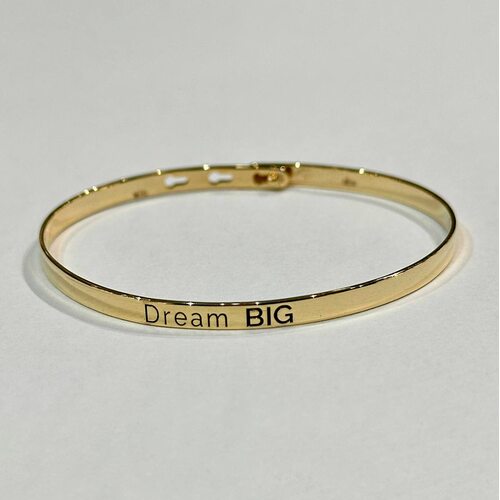 Браслет "Dream BIG" из серебра 925 пробы