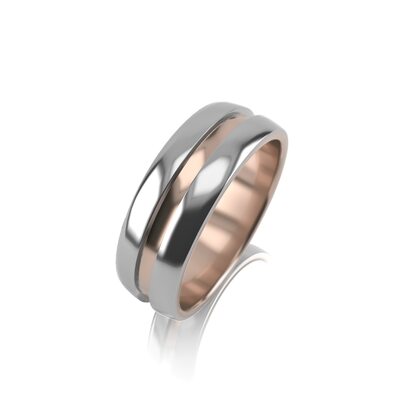 Кольцо обручальное из золота 585 пробы