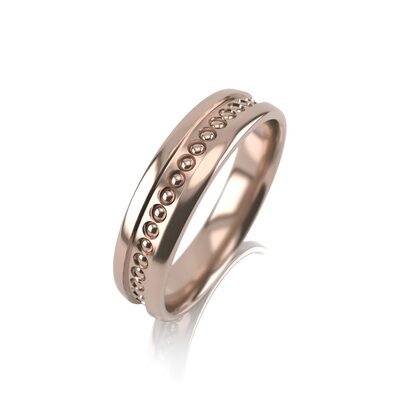 Кольцо обручальное из золота 585 пробы