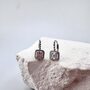 Серьги с фианитами из серебра 925 пробы арт. ER1192