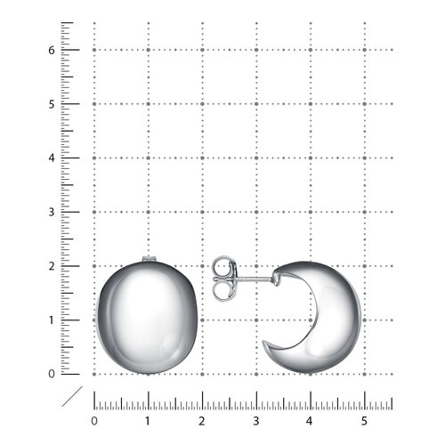 Серьги из серебра 925 пробы