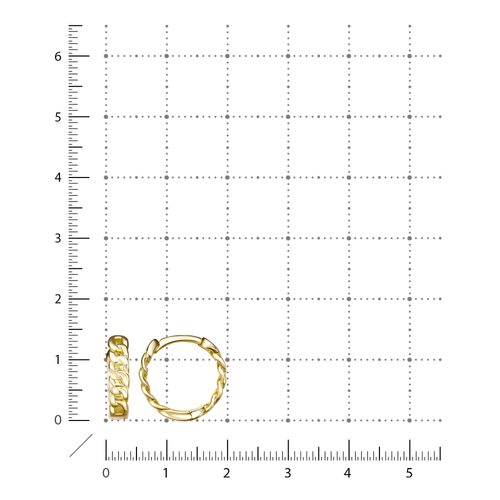 Серьги из серебра 925 пробы с позолотой