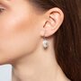 Серьги с жемчугом из серебра 925 пробы арт. ER557