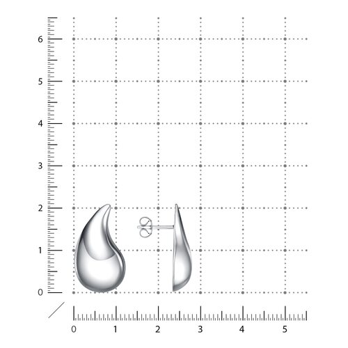 Серьги из серебра 925 пробы