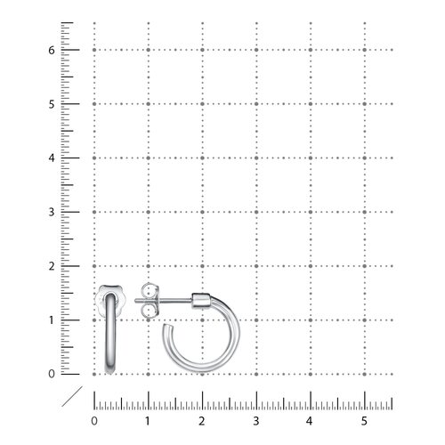Серьги из серебра 925 пробы