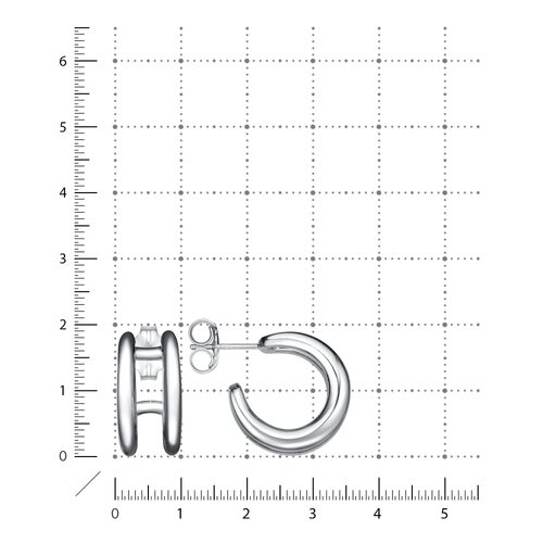 Серьги из серебра 925 пробы