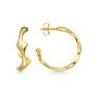 Серьги из серебра 925 пробы с позолотой арт. ER822