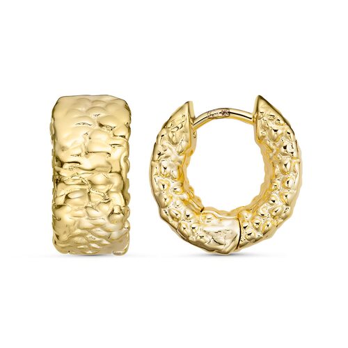 Серьги из серебра 925 пробы с позолотой