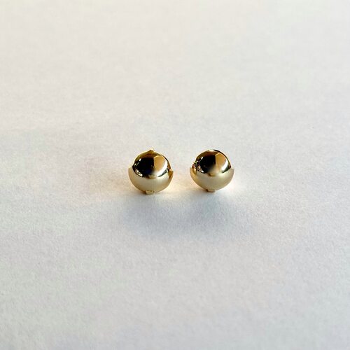Серьги из серебра 925 пробы с позолотой
