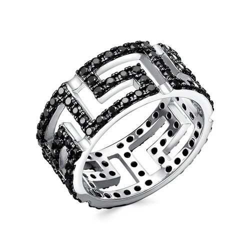 Кольцо со шпинелью из серебра 925 пробы