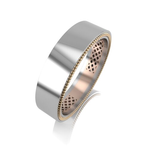 Кольцо обручальное из золота 585 пробы