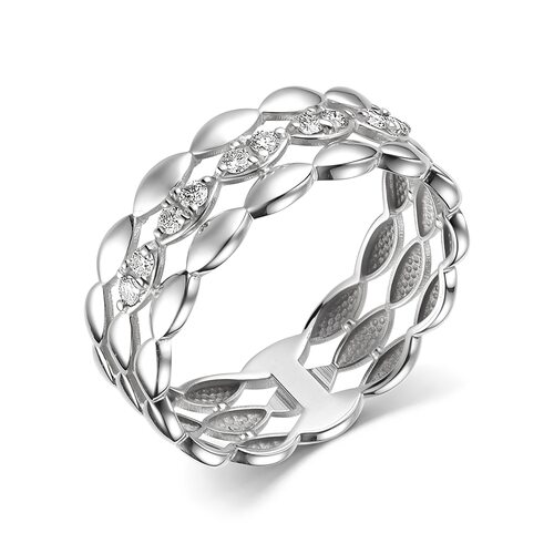 Кольцо с бриллиантами из золота 585 пробы