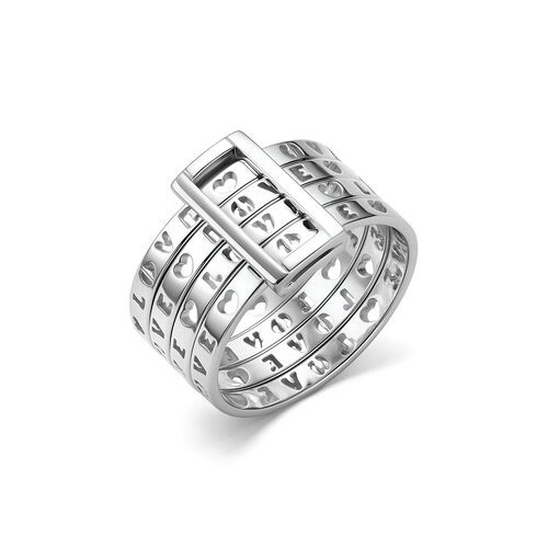 Кольцо "Love" из серебра 925 пробы
