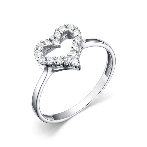 Кольцо с бриллиантами из золота 585 пробы