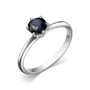 Кольцо с сапфиром из белого золота 585 пробы арт. К/957-202