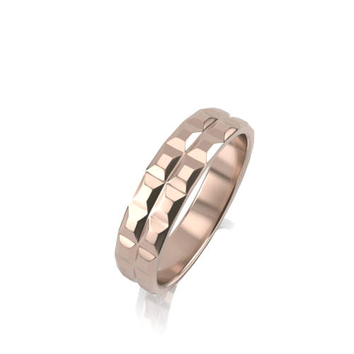 Кольцо обручальное из золота 585 пробы