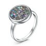 Кольцо с кристаллами Swarovski из серебра 925 пробы